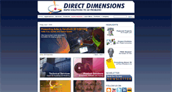 Desktop Screenshot of directdimensions.com